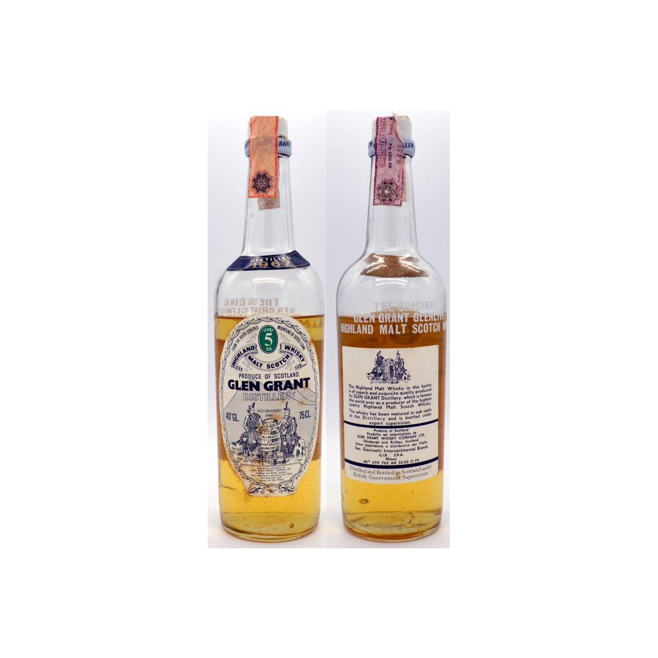 Glen Grant 1967 5 Years Single Malt Whisky 2