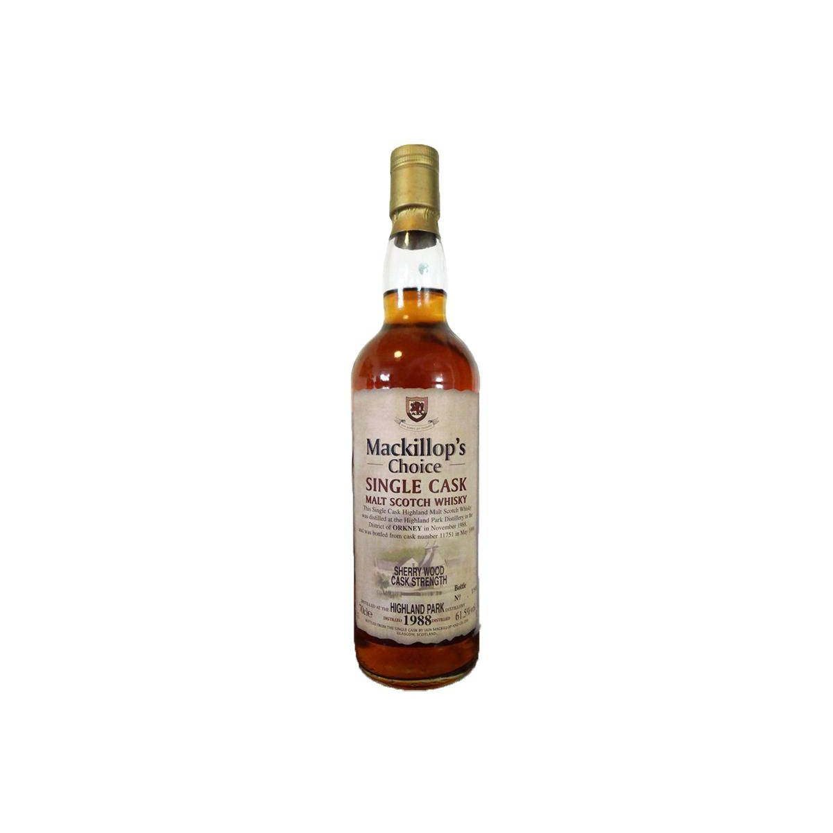 Highland Park Single Cask 1988 10 Years Single Malt Whisky