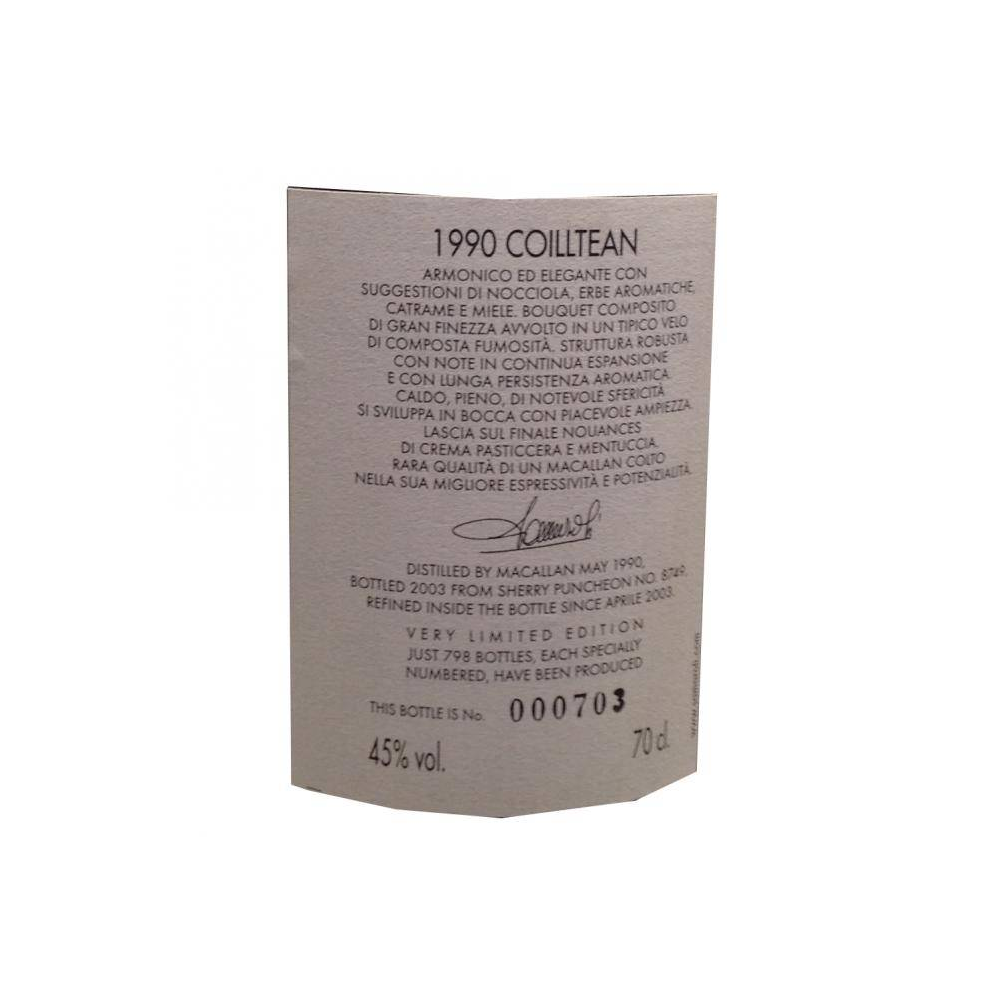The Macallan 1990 12 Years Single Malt Whisky 3