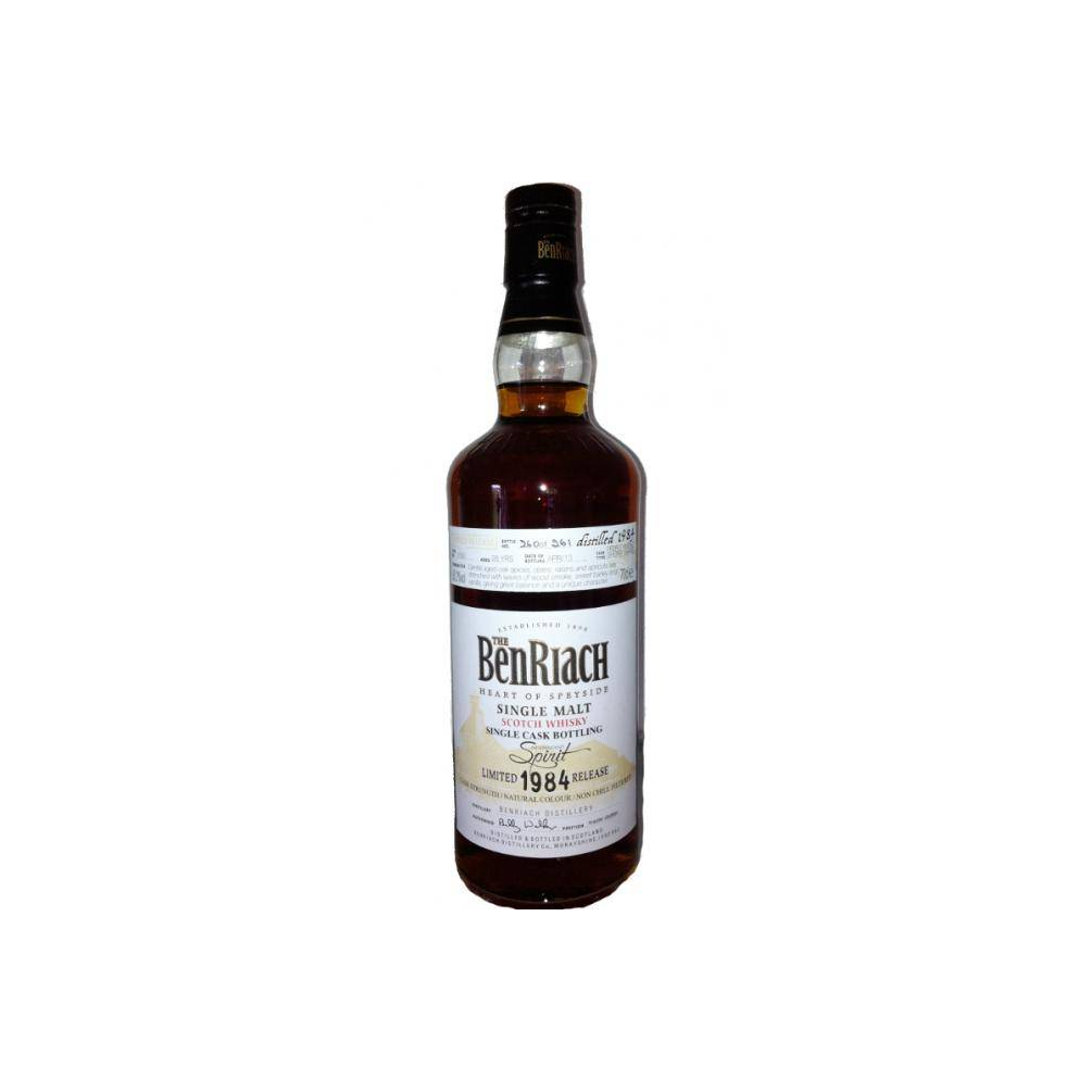 BenRiach Individual Cask Bottling 1984 28 Years Single Malt Whisky