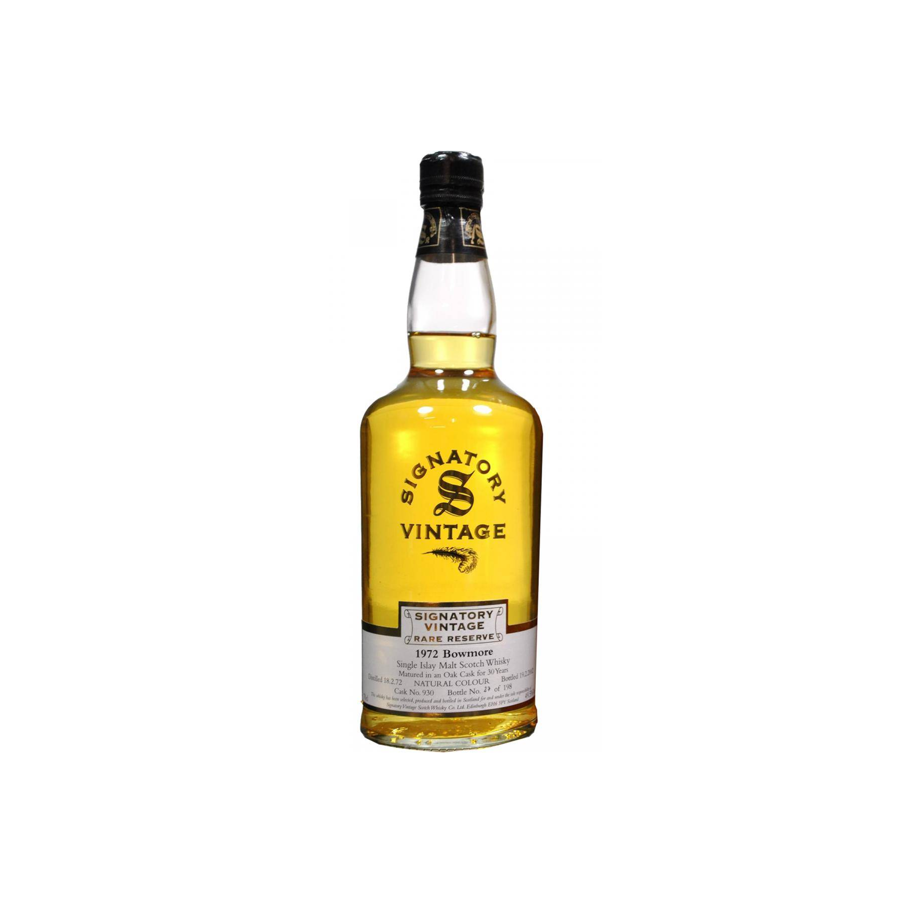 Bowmore 1972 30 Years Single Malt Whisky