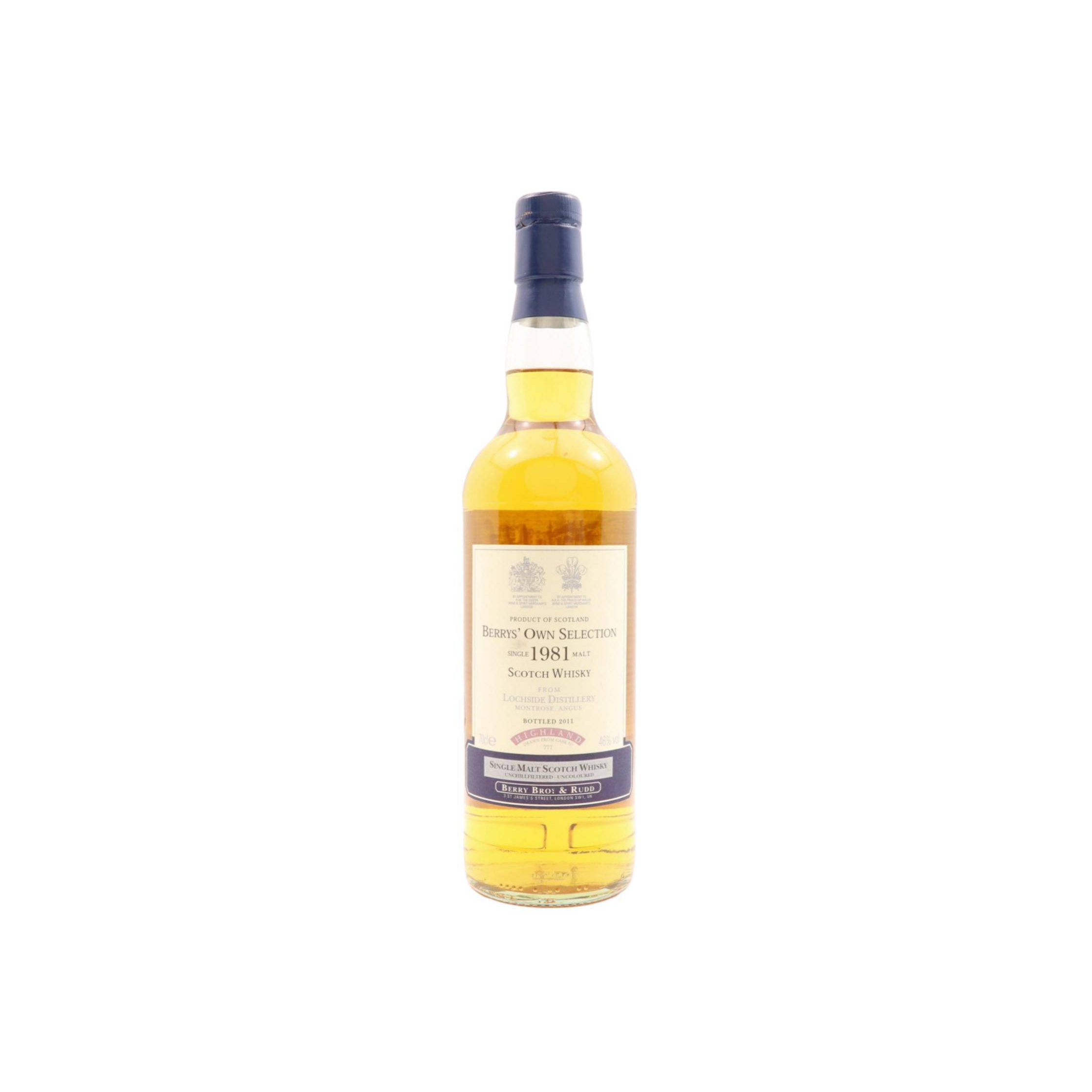 Lochside 1981 30 Years Single Malt Whisky