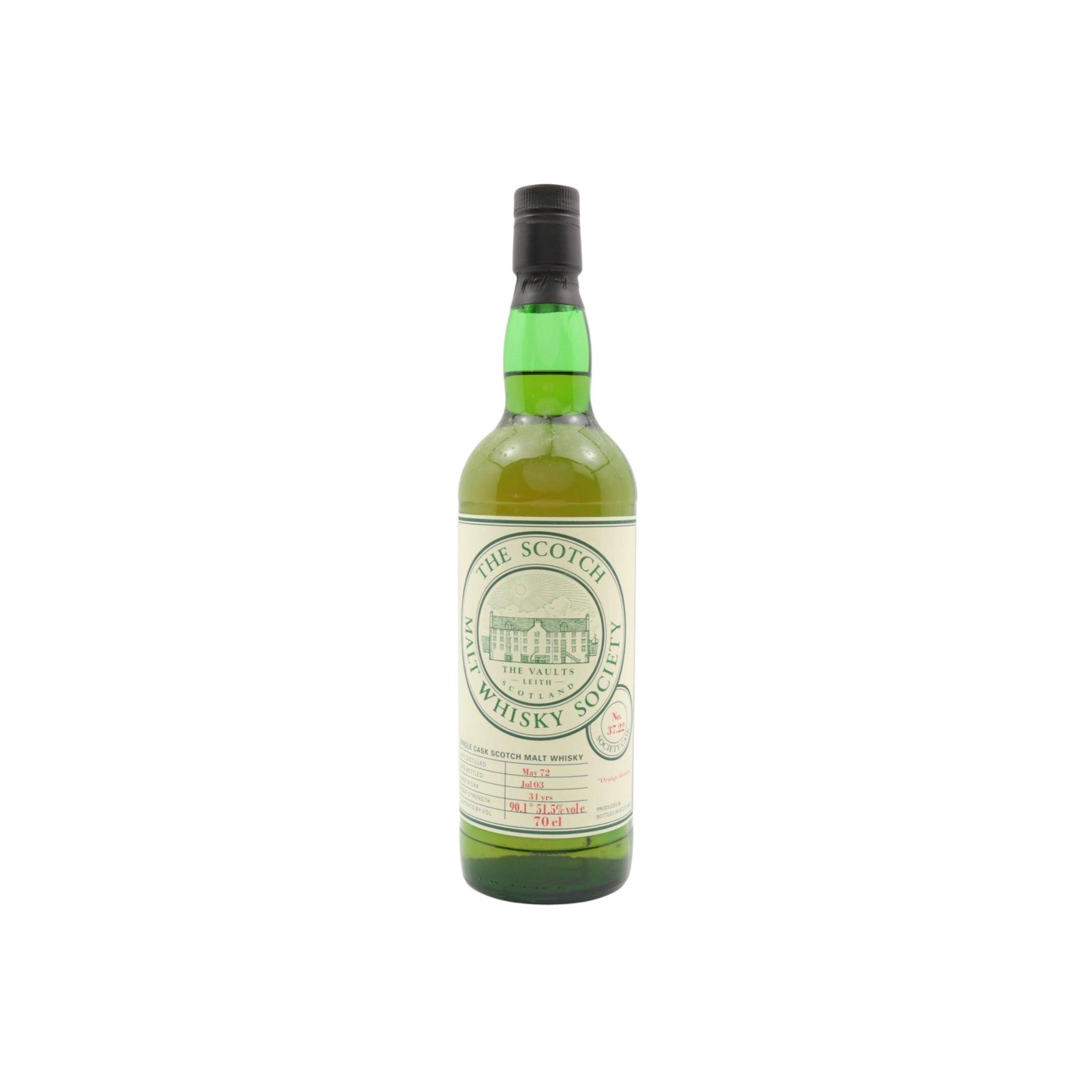The Scotch Malt Whisky Society 1972 31 Years Single Malt Whisky