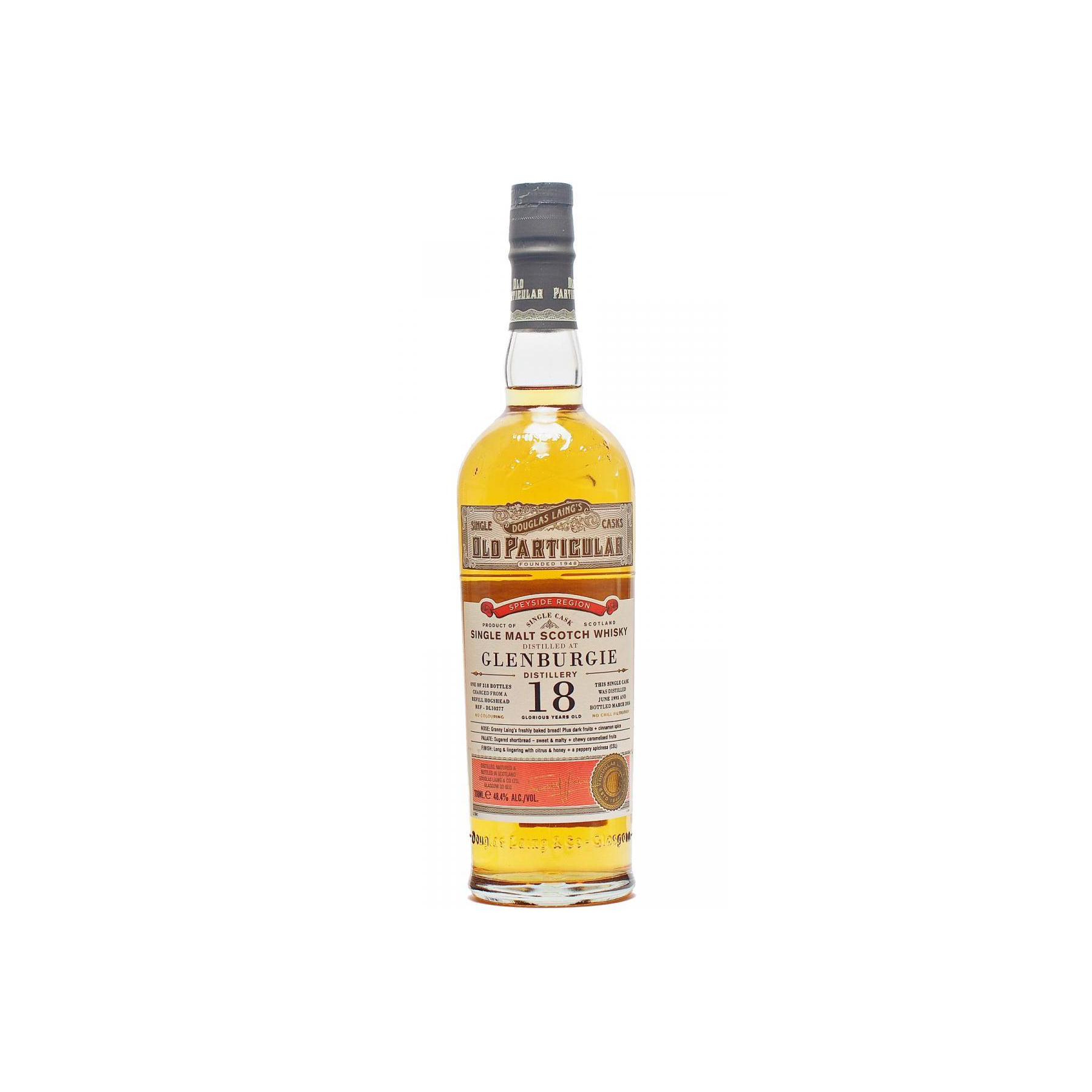 Glenburgie Old Particular 1995 18 Years Single Malt Whisky 2