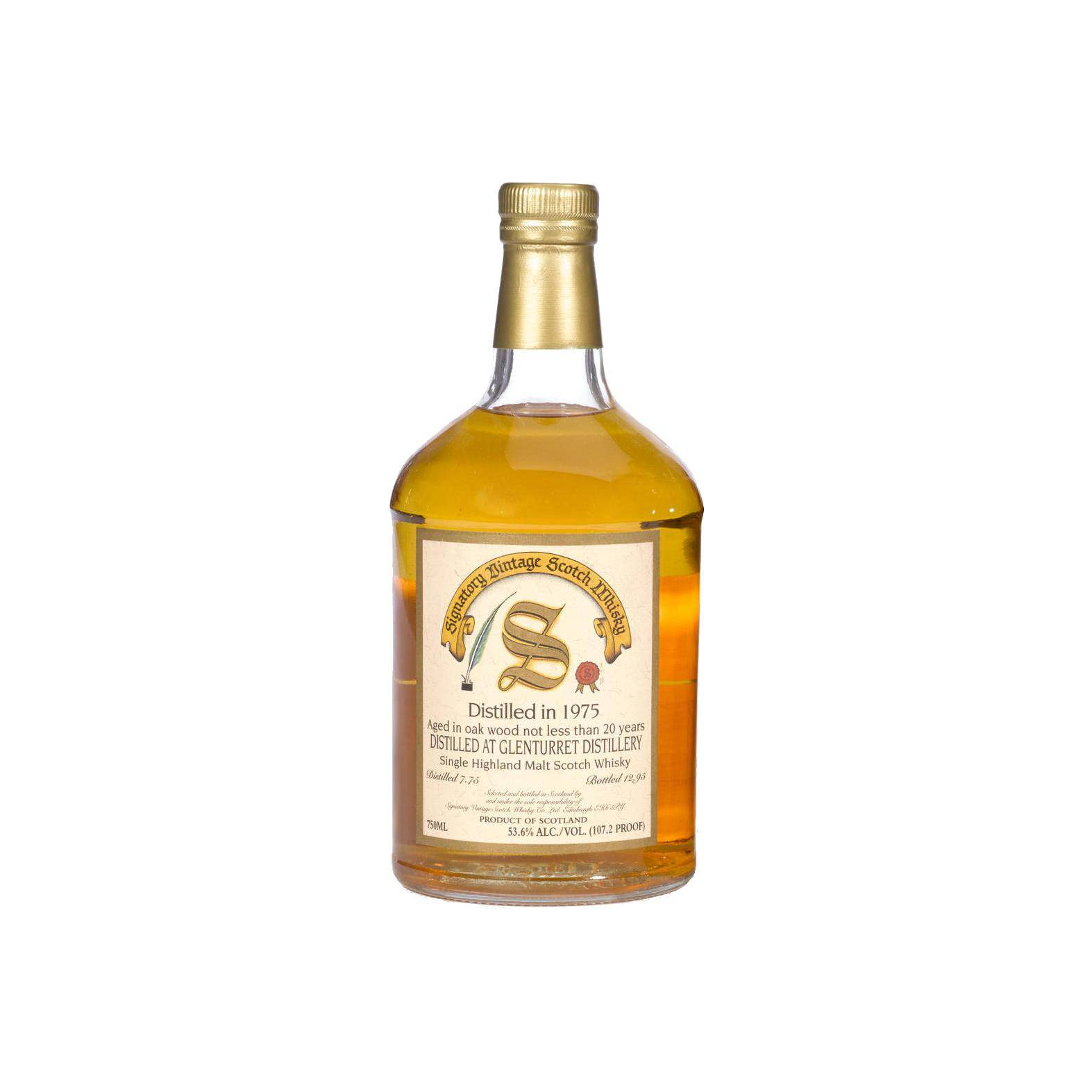 The Glenturret Vintage Collection - Dumpy 1975 20 Years Single Malt Whisky