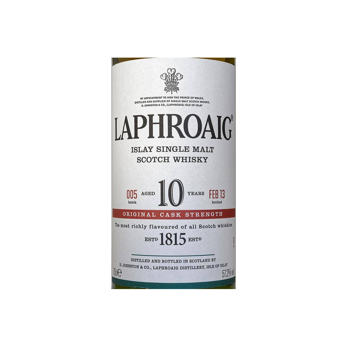 Laphroaig 10 Years Single Malt Whisky 2