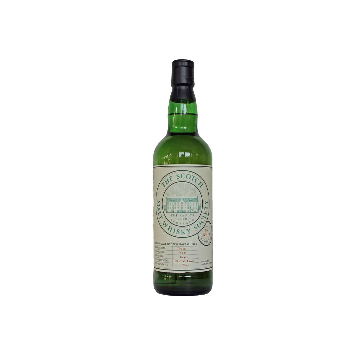 The Scotch Malt Whisky Society 1984 15 Years Single Malt Whisky