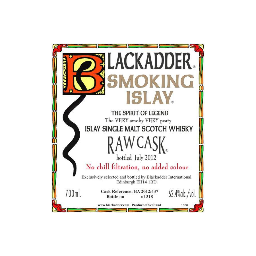 Blackadder Raw Cask Single Malt Whisky