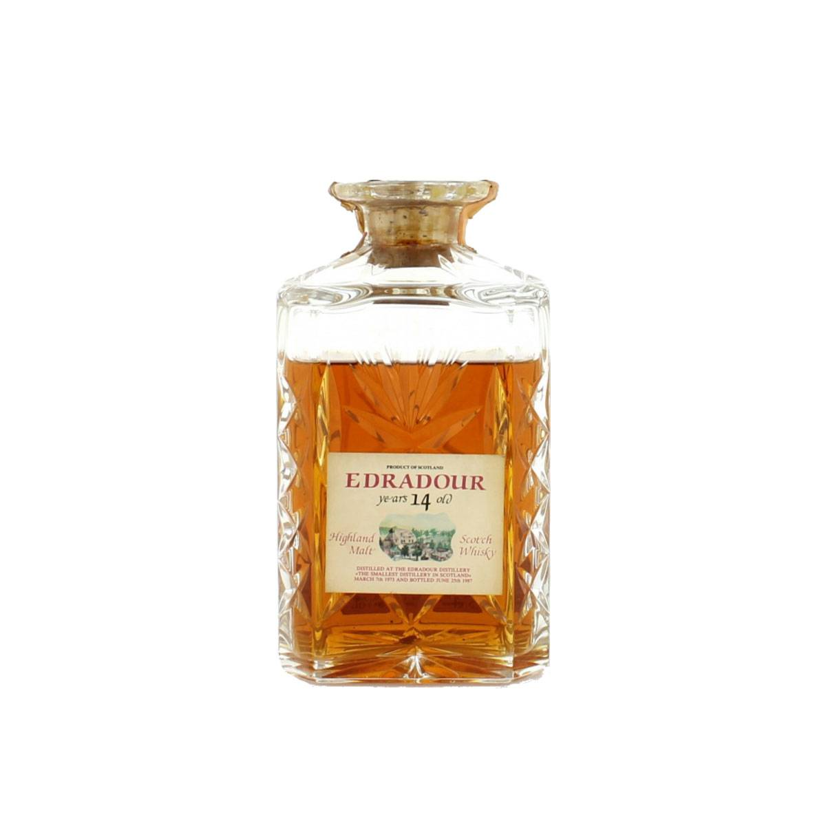 Edradour 1973 14 Years Single Malt Whisky
