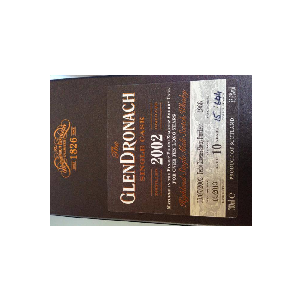 GlenDronach 2002 10 Years Single Malt Whisky 2
