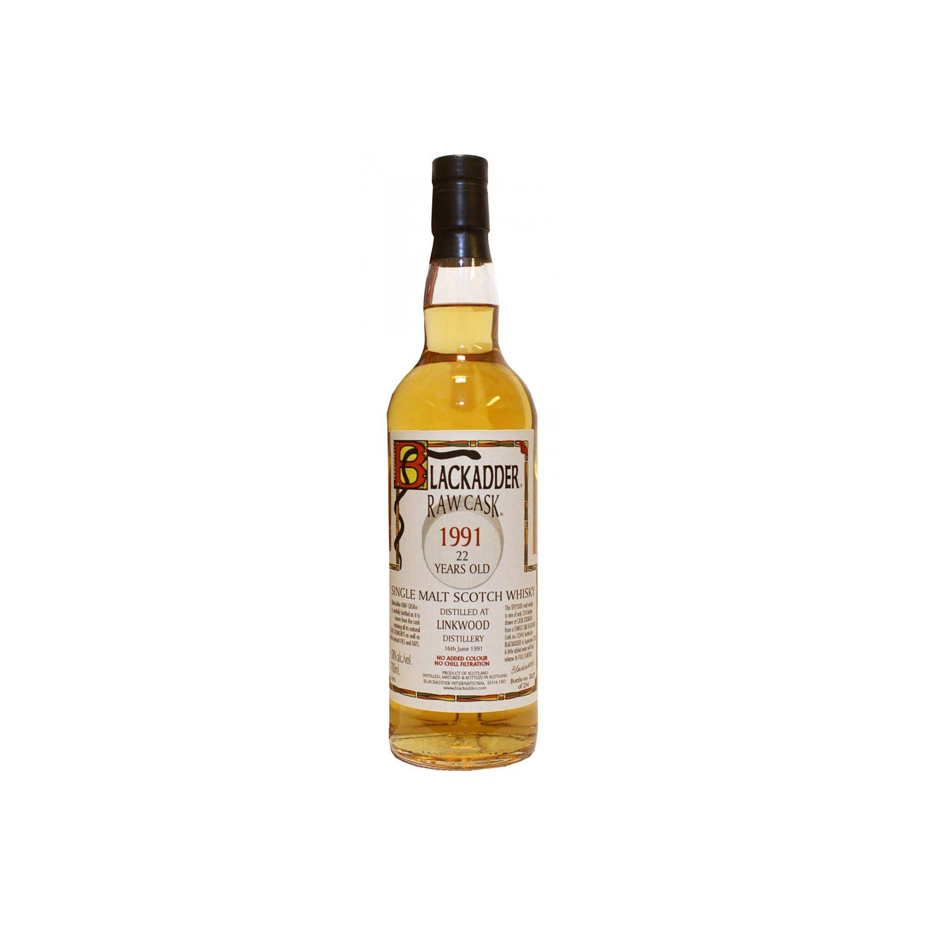 Linkwood Raw Cask 1991 22 Years Single Malt Whisky