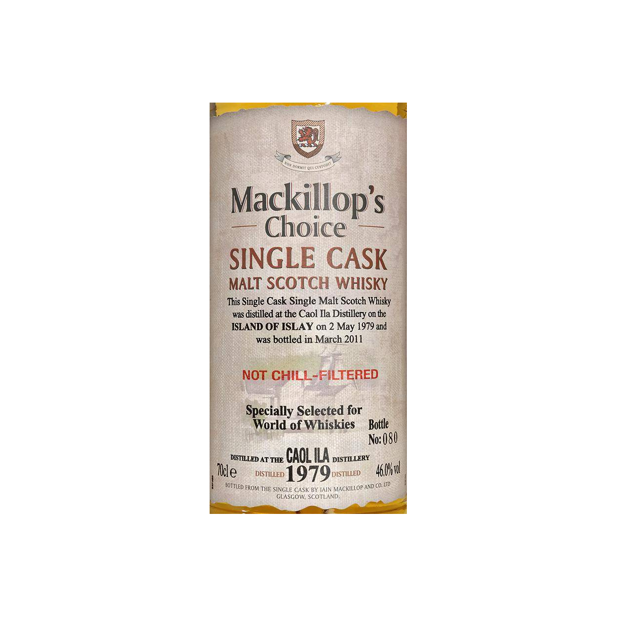 Caol Ila Single Cask 1979 31 Years Single Malt Whisky 2