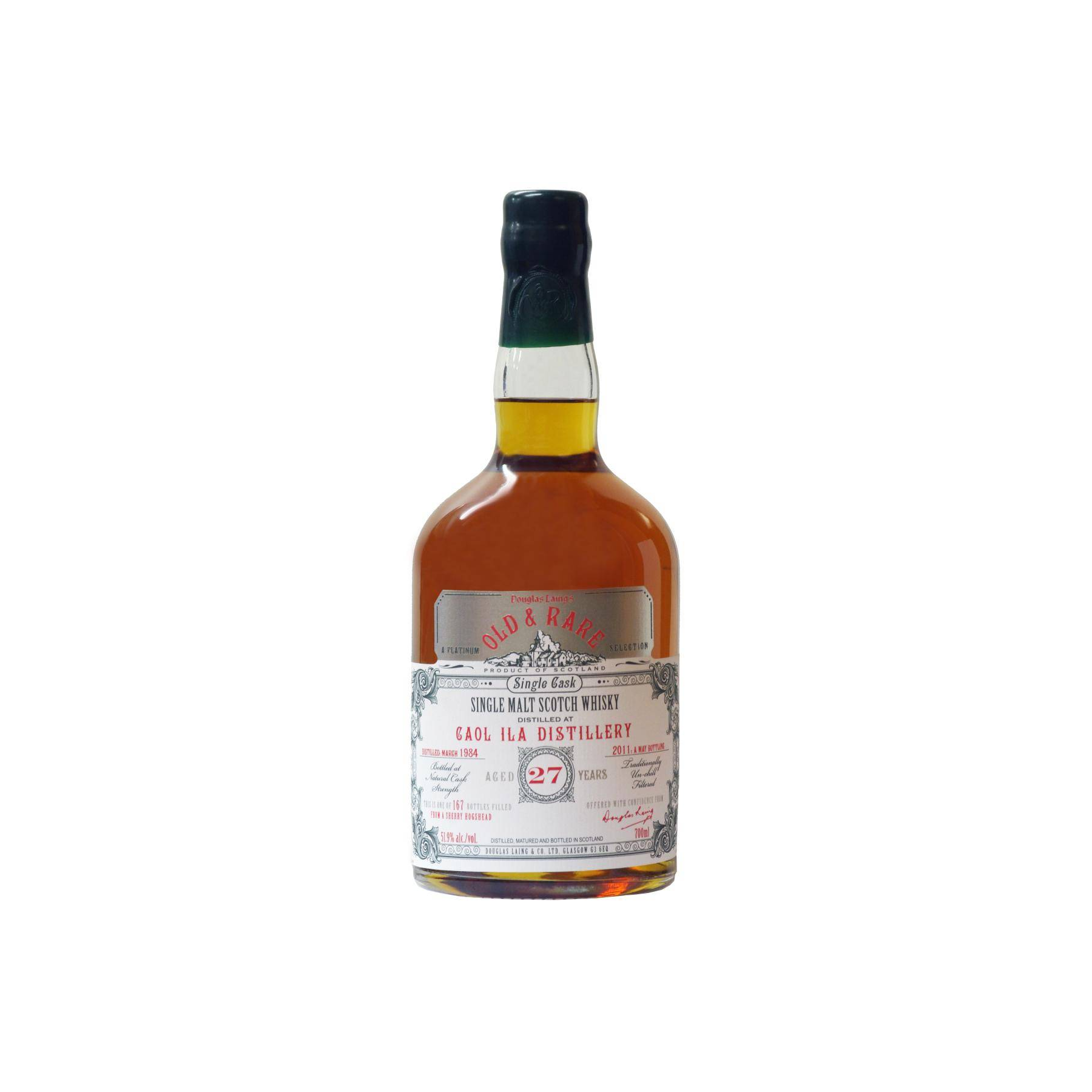 Caol Ila 1984 27 Years Single Malt Whisky