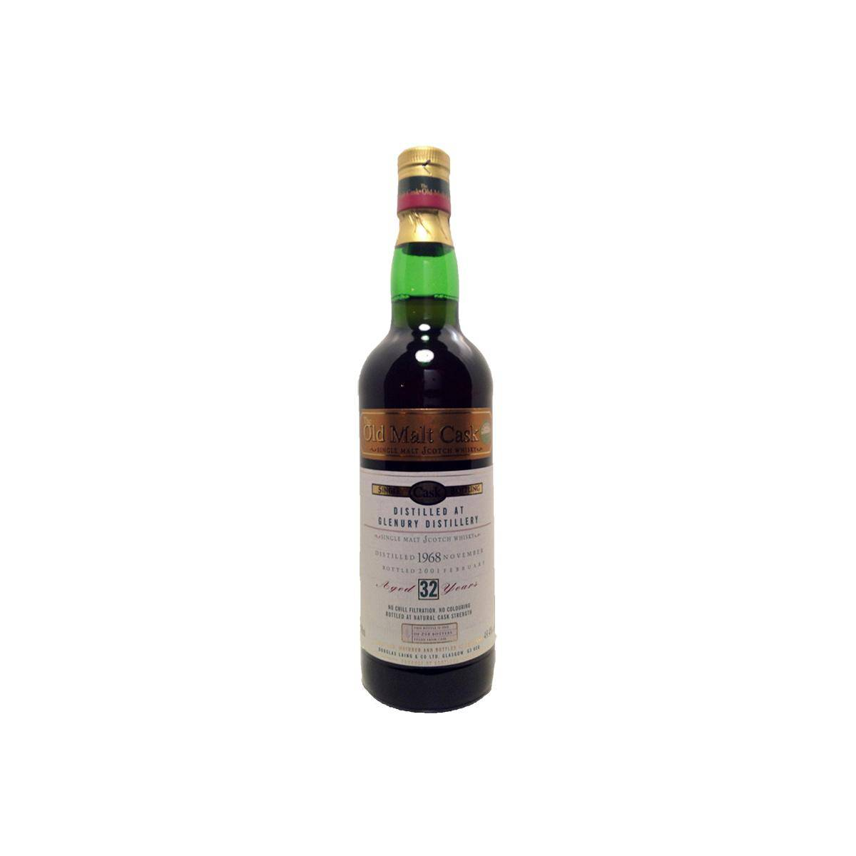 Glenury Royal Old Malt Cask 1968 32 Years Single Malt Whisky