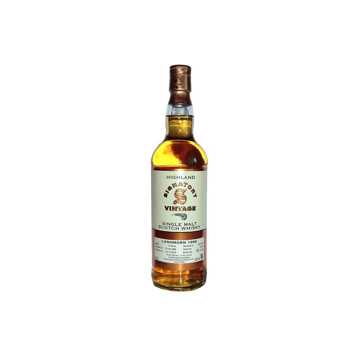 Longmorn Vintage Collection 1996 14 Years Single Malt Whisky