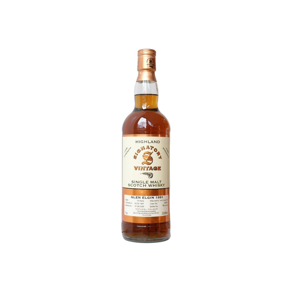 Glen Elgin 1991 18 Years Single Malt Whisky