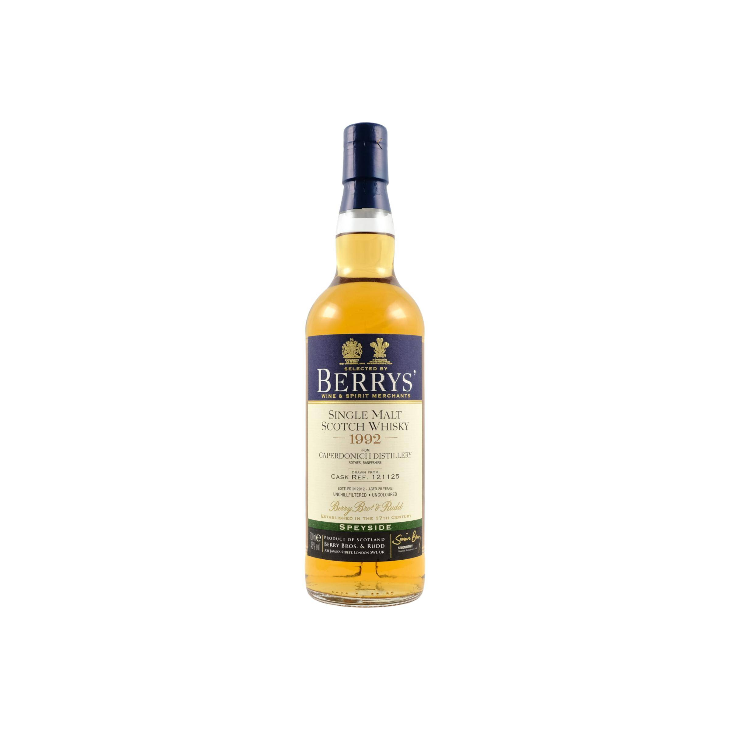 Caperdonich 1992 20 Years Single Malt Whisky