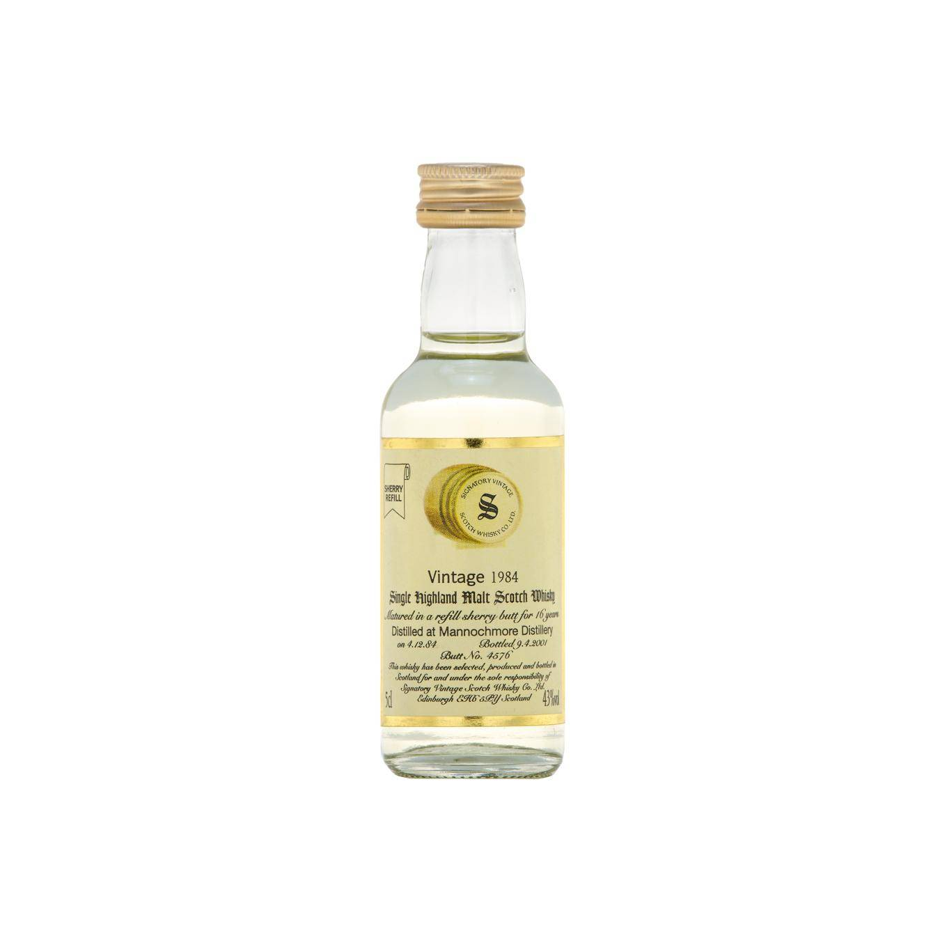 Mannochmore Vintage Collection 1984 16 Years Single Malt Whisky 2