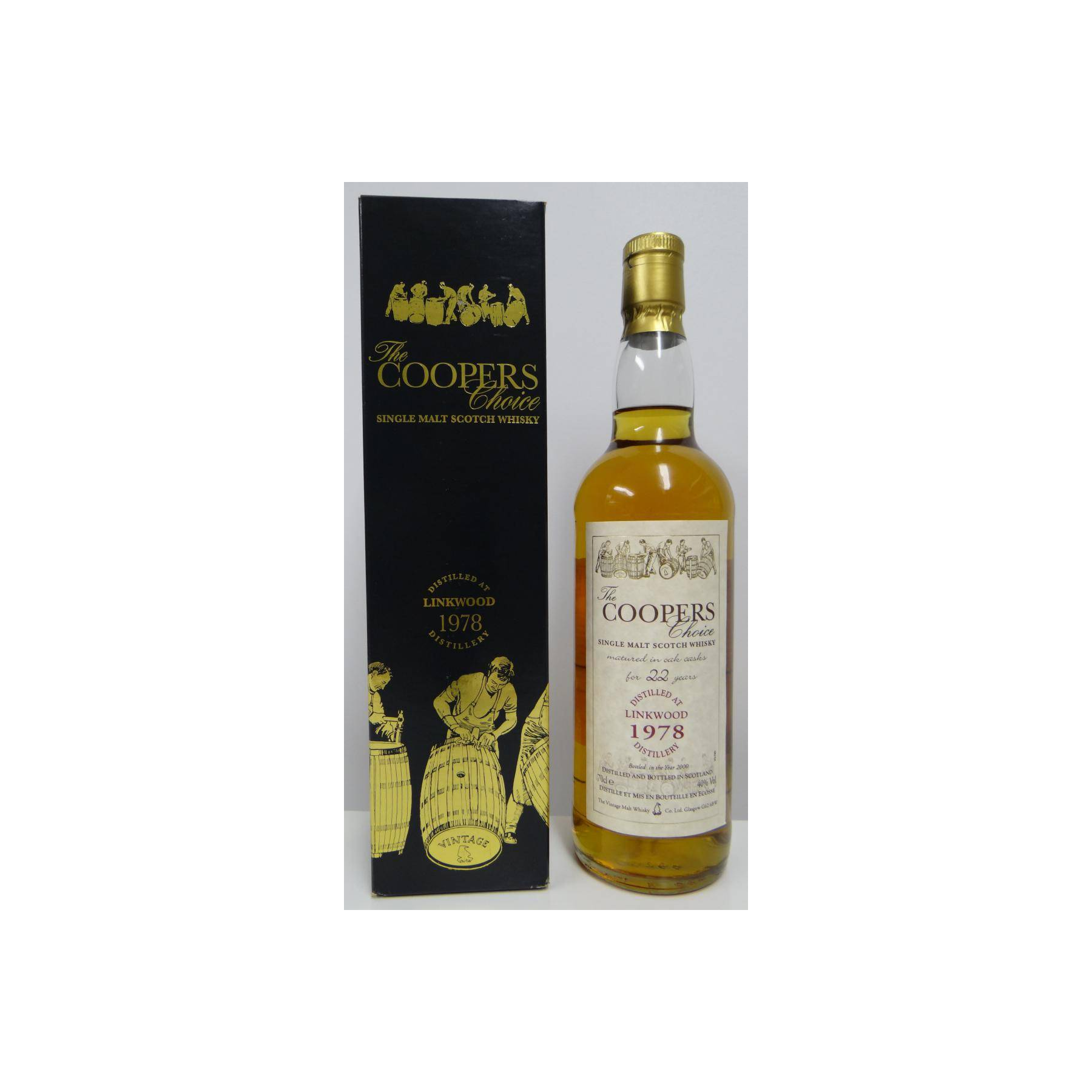 Linkwood The Cooper's Choice 1978 22 Years Single Malt Whisky 2