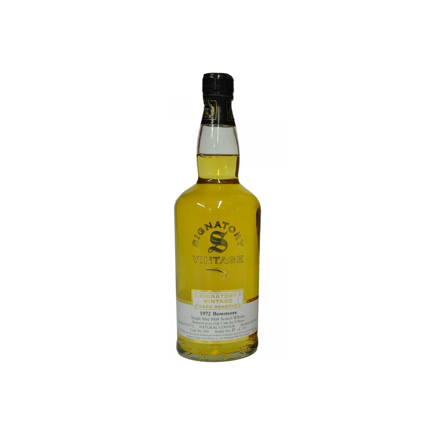 Bowmore 1972 30 Years Single Malt Whisky