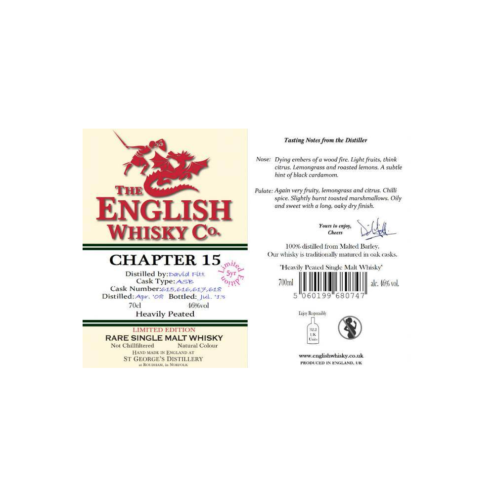 The English Whisky 2008