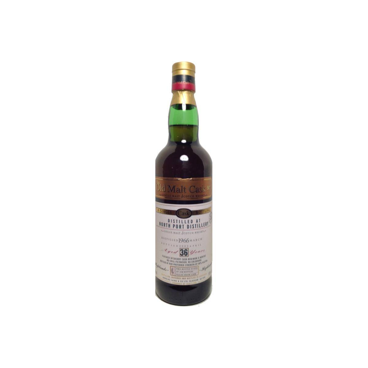 North Port Old Malt Cask 1966 36 Years Single Malt Whisky