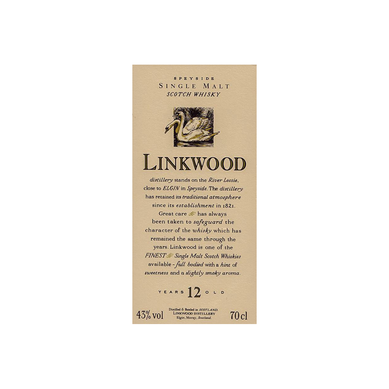 Linkwood 12 Years Single Malt Whisky 2