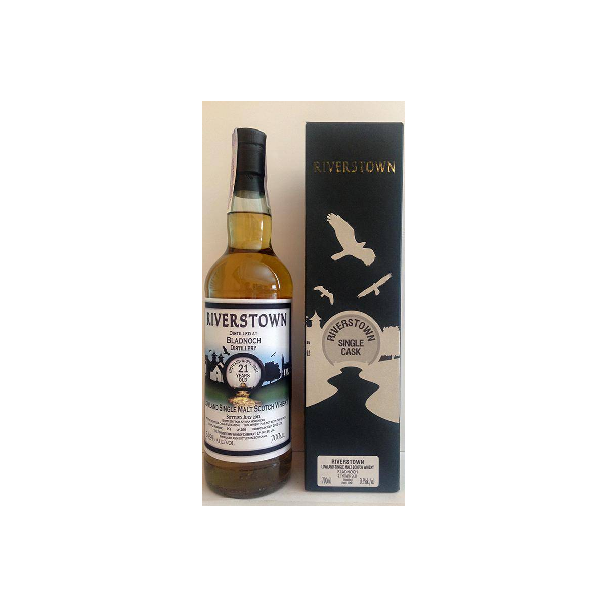 Bladnoch Single Cask 1991 21 Years Single Malt Whisky 2