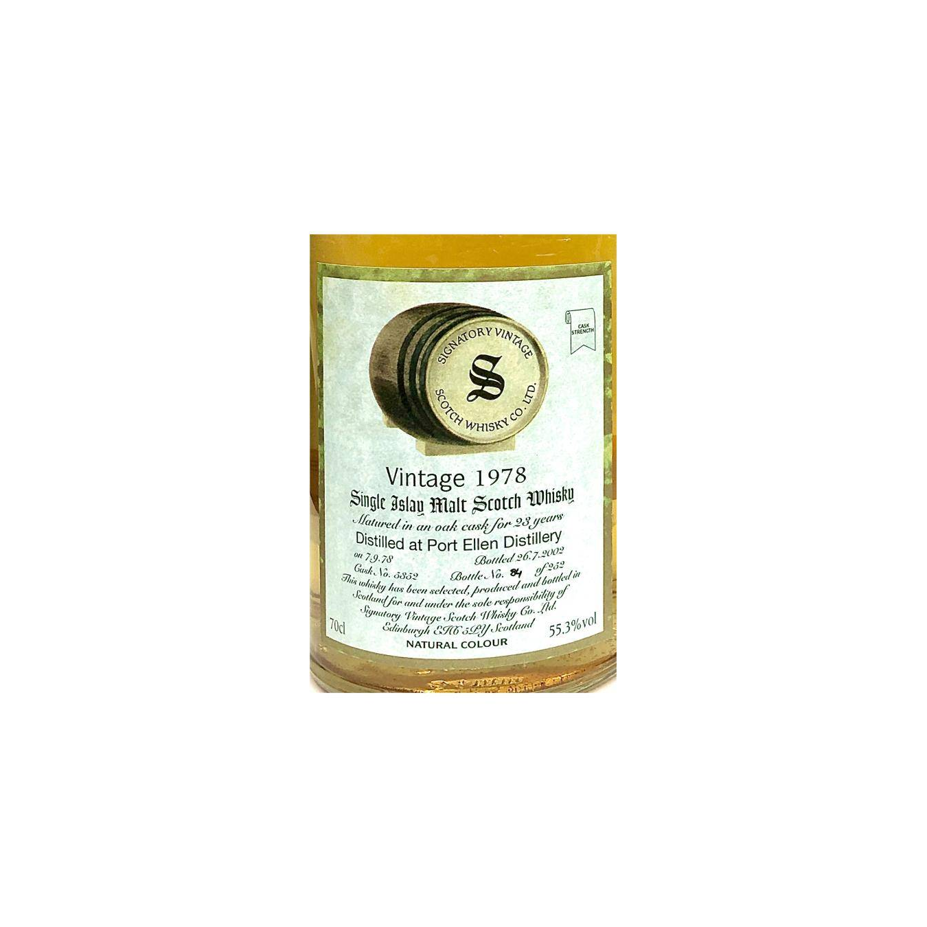 Port Ellen Vintage Collection - Dumpy 1978 23 Years Single Malt Whisky 2