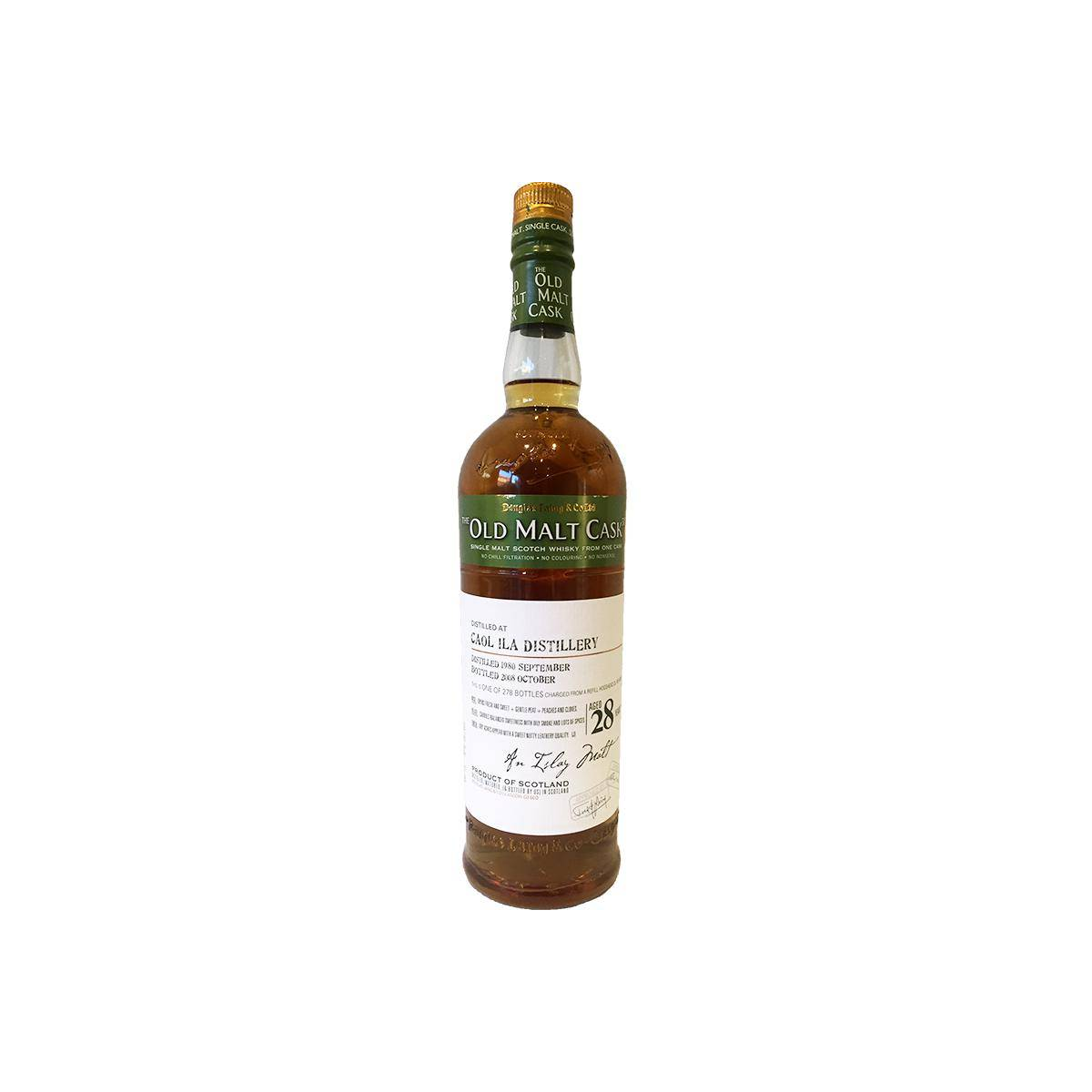 Caol Ila Old Malt Cask 1980 28 Years Single Malt Whisky