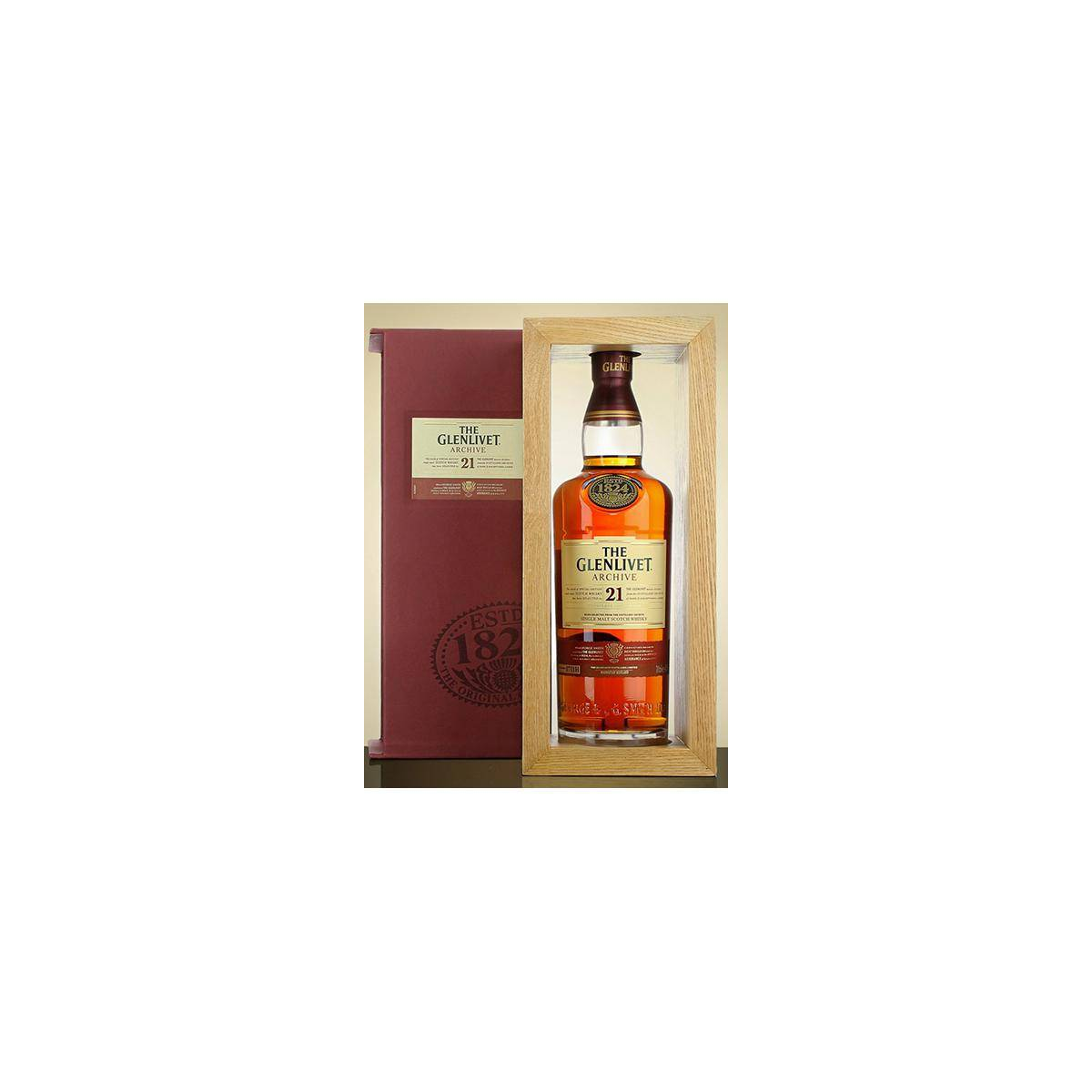 The Glenlivet 21 Years Single Malt Whisky