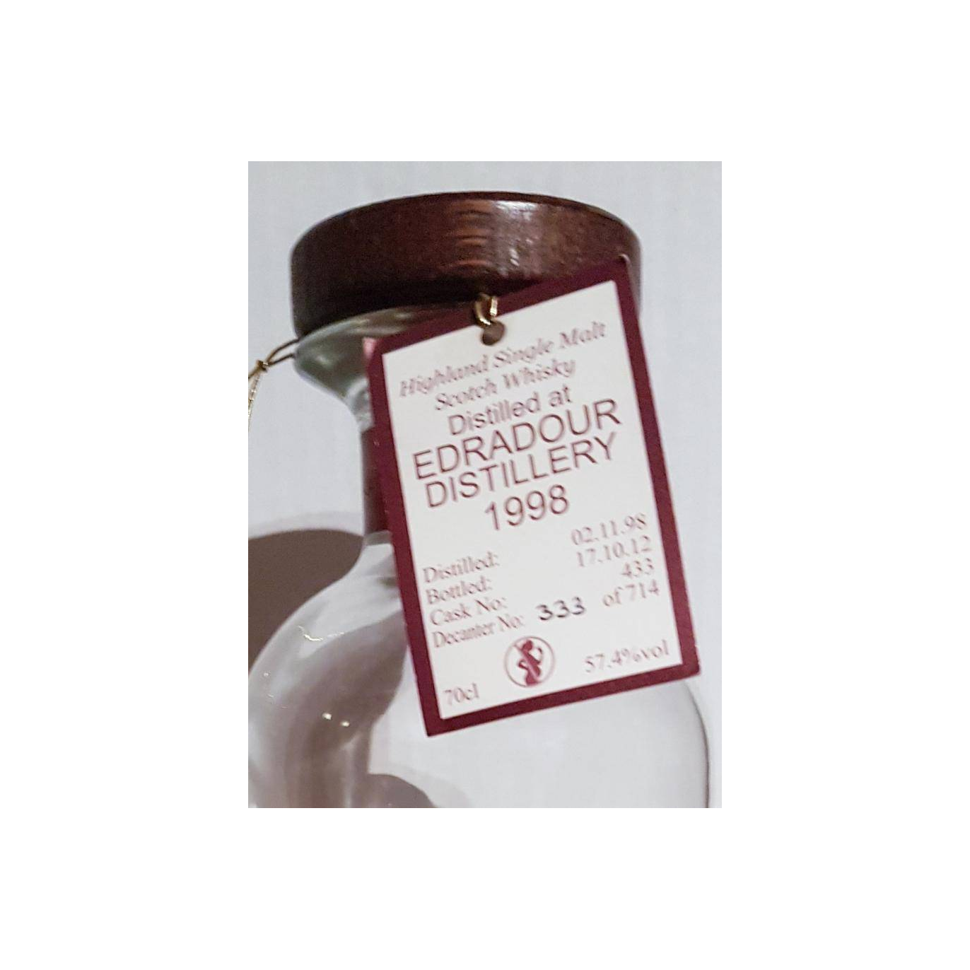 Edradour 1998 13 Years Single Malt Whisky