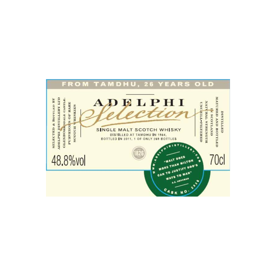 Tamdhu Limited Edition 1984 26 Years Single Malt Whisky 2