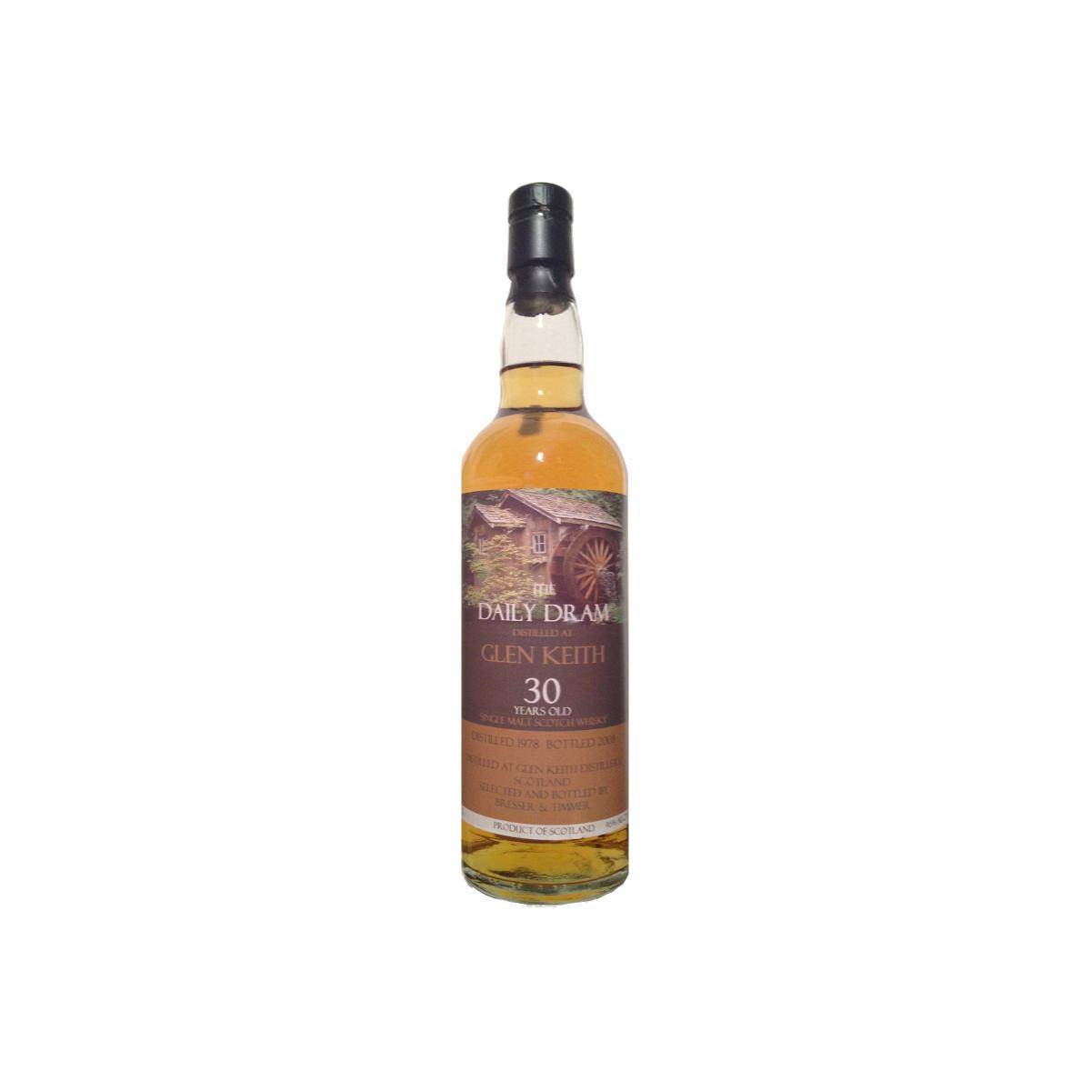 Glen Keith 1978 30 Years Single Malt Whisky