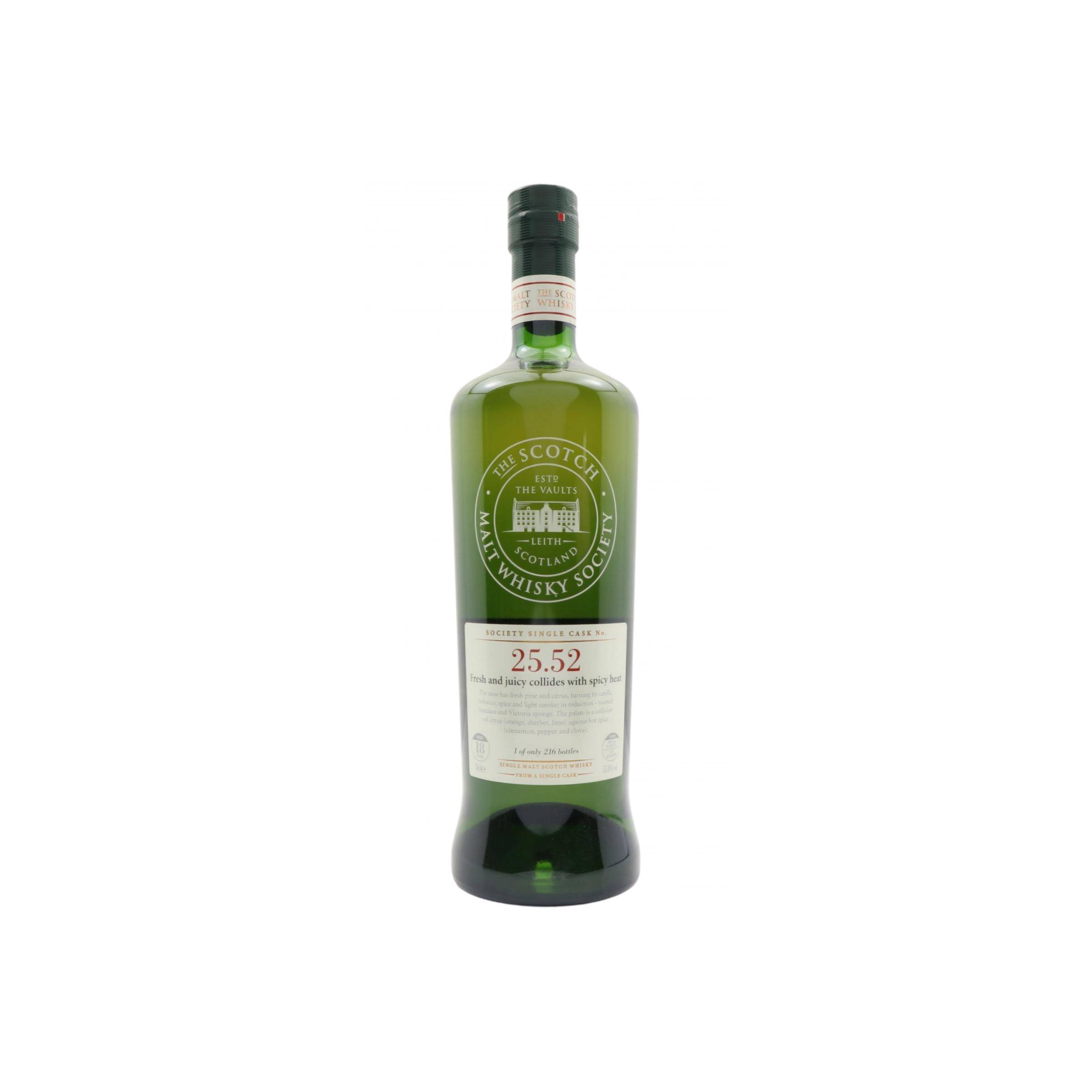 The Scotch Malt Whisky Society 1991 18 Years Single Malt Whisky