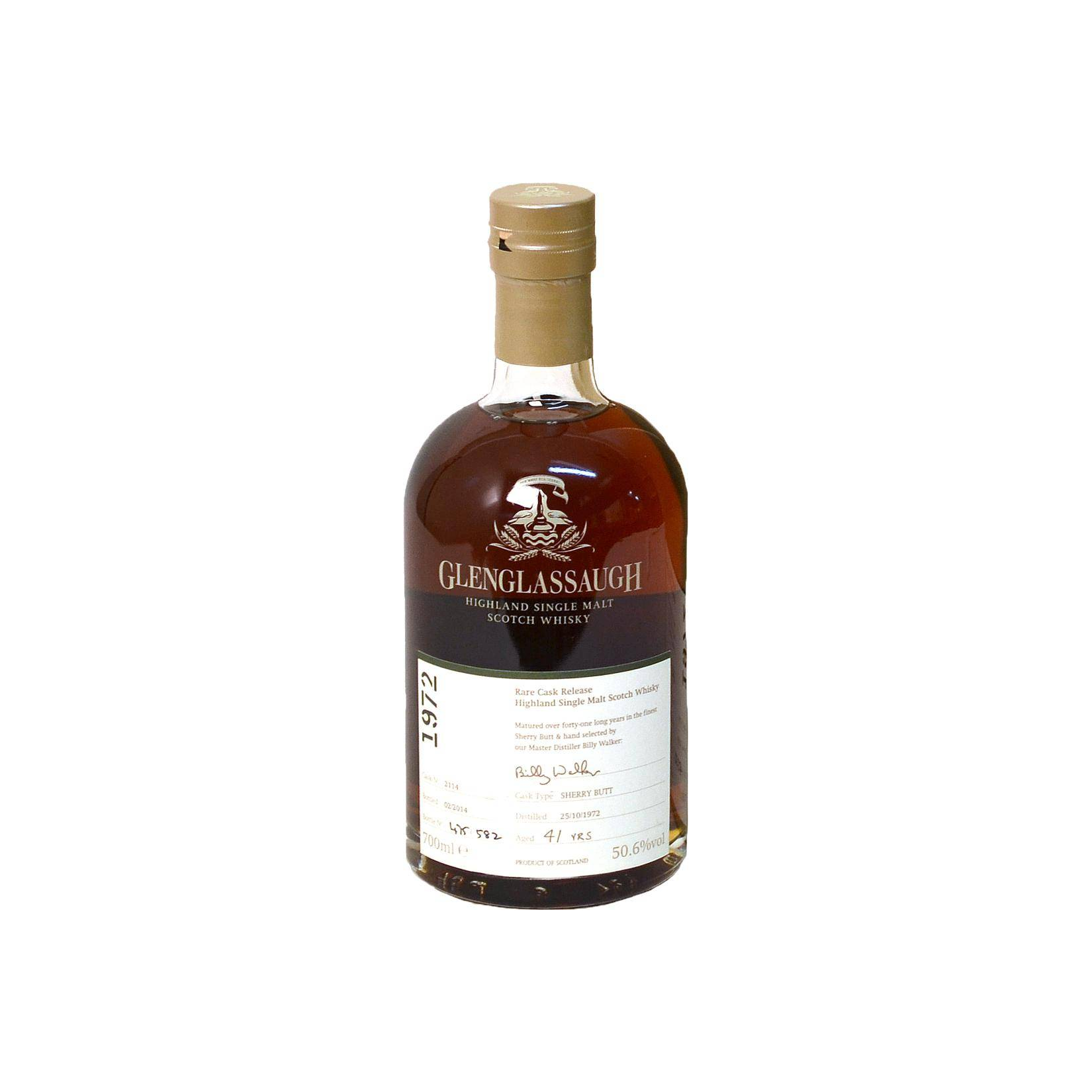 Glenglassaugh 1972 41 Years Single Malt Whisky