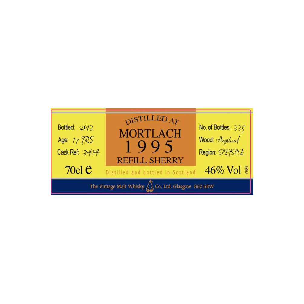 Mortlach The Cooper's Choice 1995 17 Years Single Malt Whisky 2