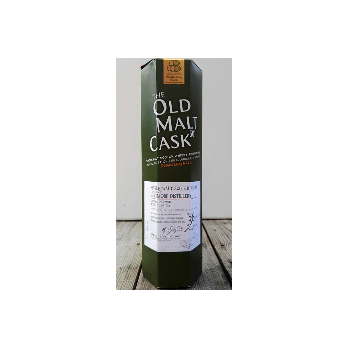 Aultmore Old Malt Cask 1974 36 Years Single Malt Whisky