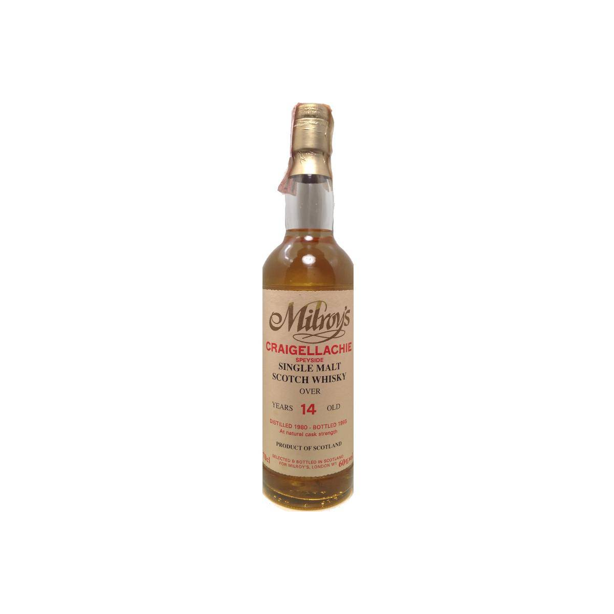 Craigellachie 1980 14 Years Single Malt Whisky