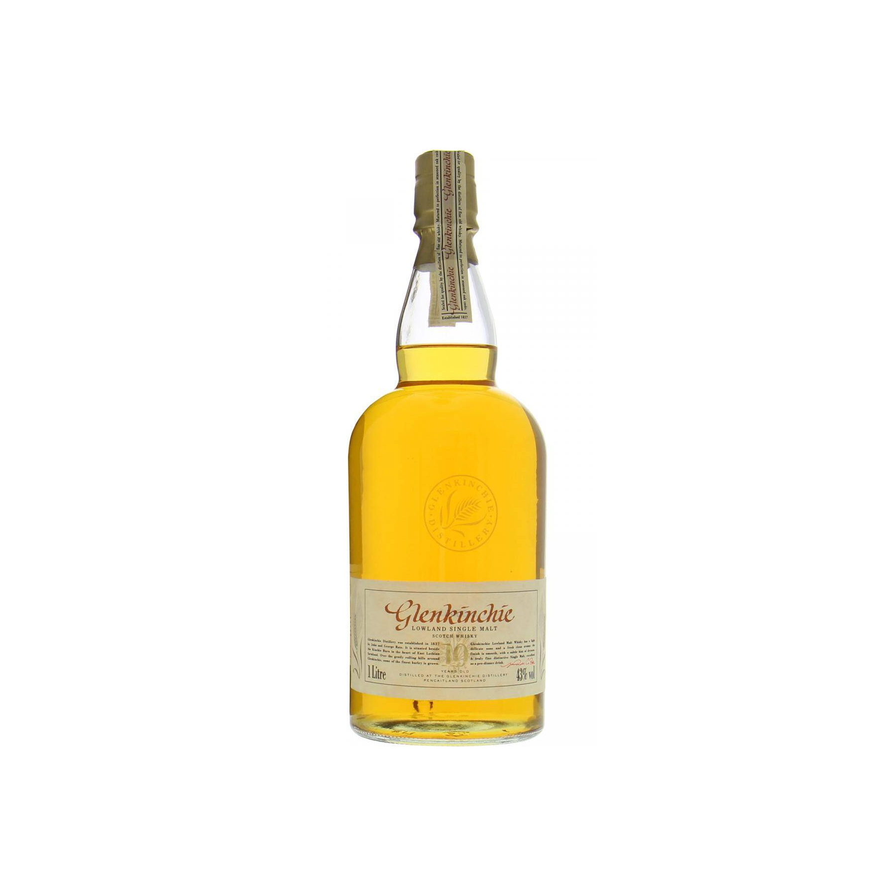 Glenkinchie 10 Years Single Malt Whisky