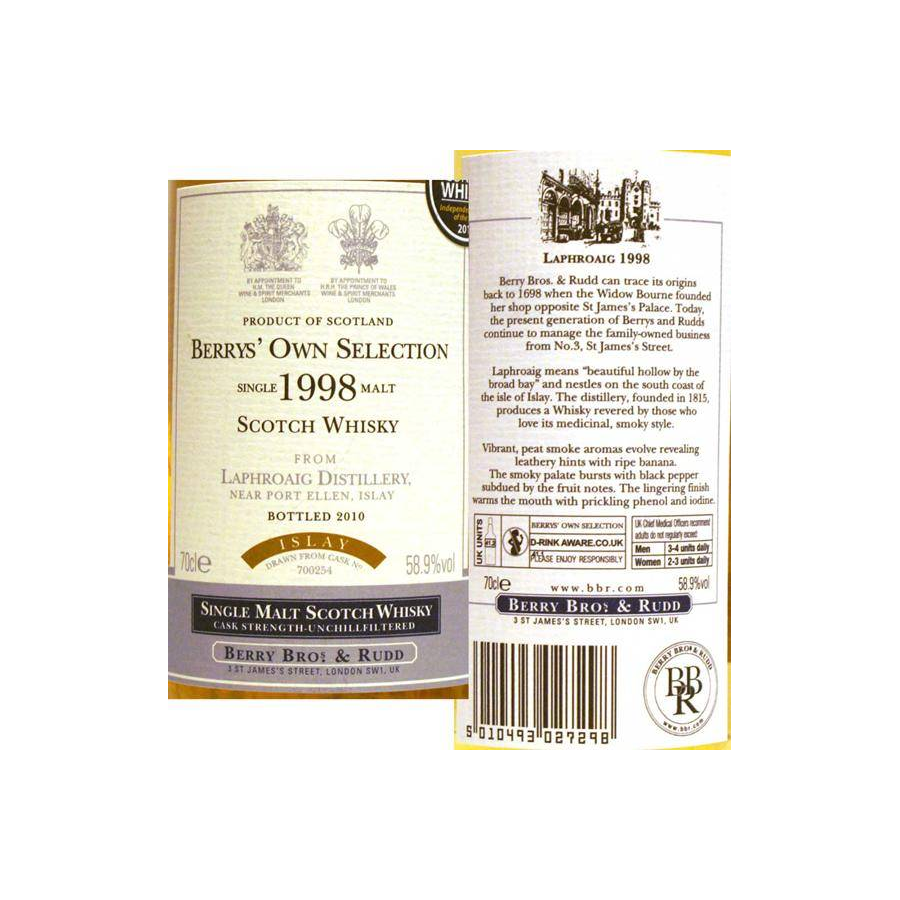Laphroaig 1998 12 Years Single Malt Whisky 2
