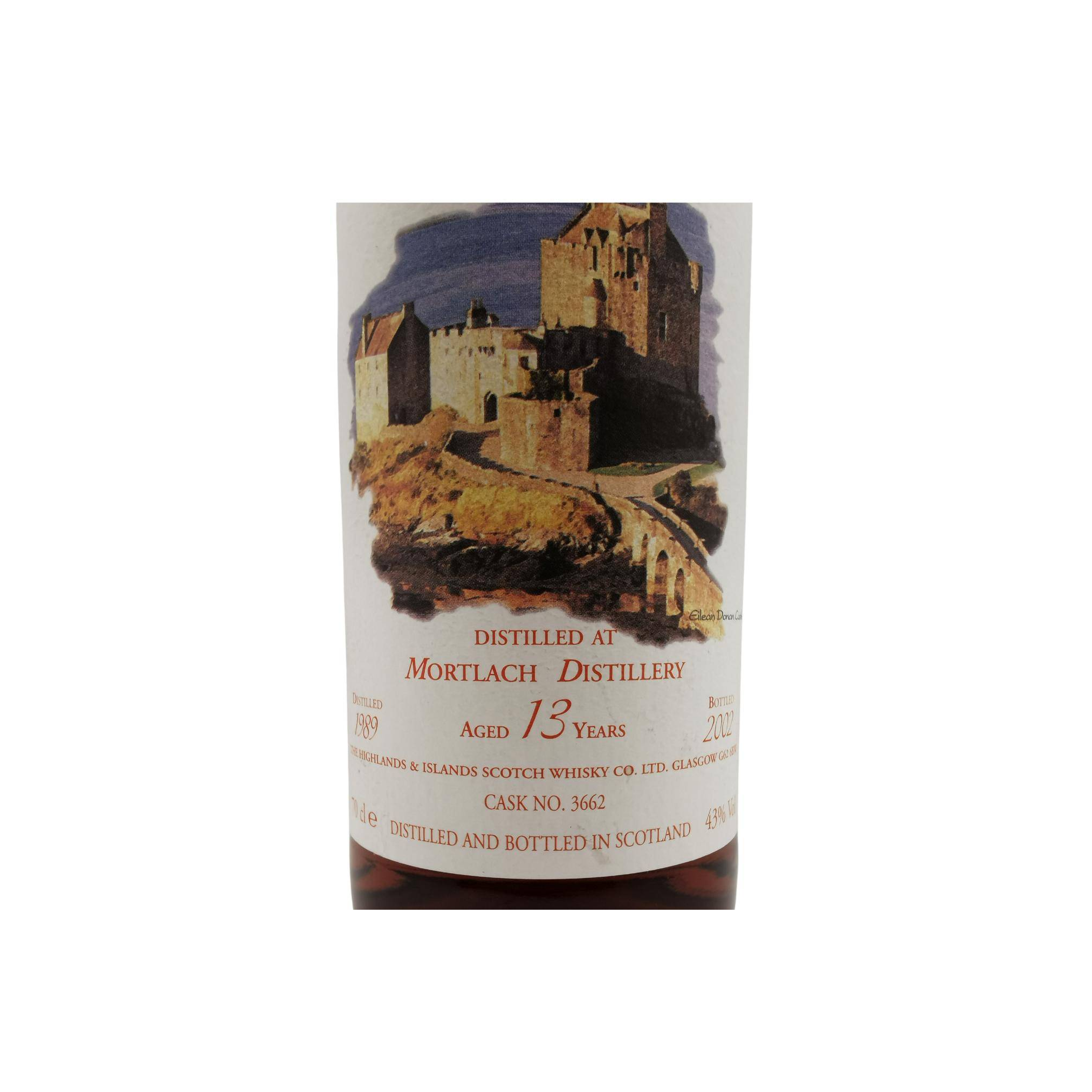 Mortlach 1989 13 Years Single Malt Whisky 3