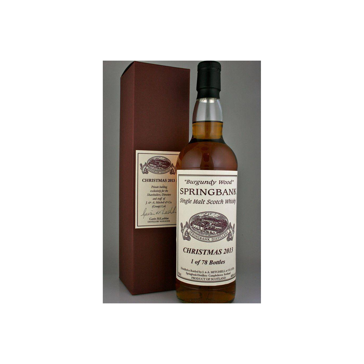 Springbank Private Bottling Single Malt Whisky 2