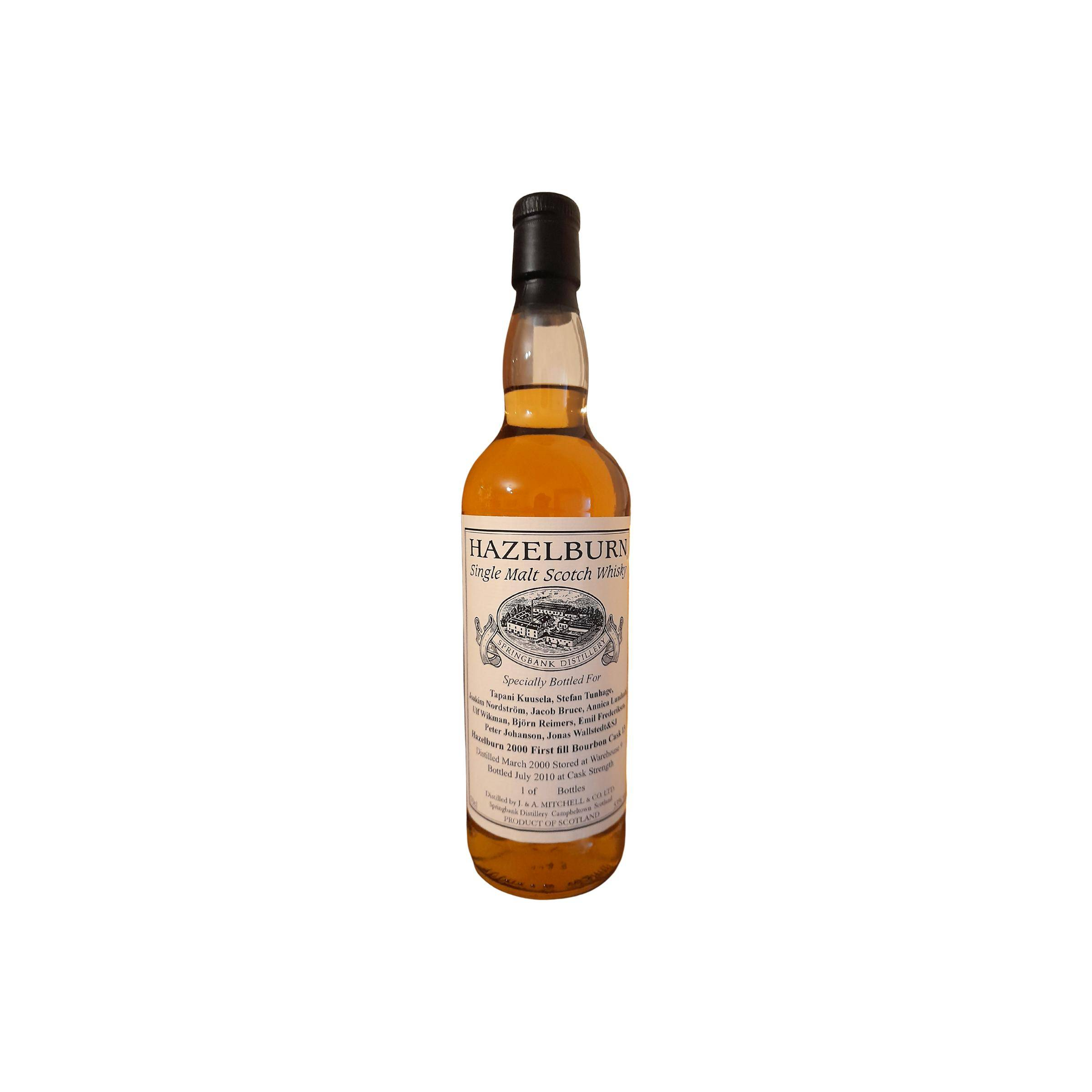 Hazelburn Private Bottling 2000 10 Years Single Malt Whisky