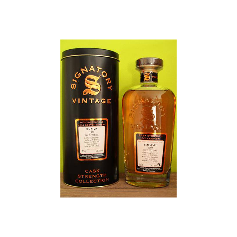 Ben Nevis Cask Strength Collection 1992 20 Years Single Malt Whisky 3