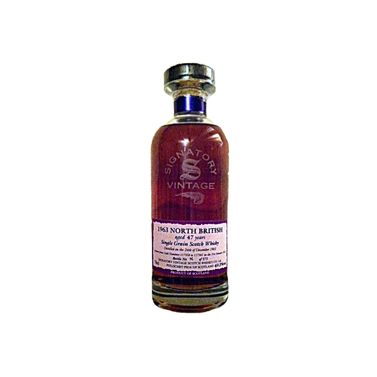 North British 1963 47 Years Single Grain Whisky