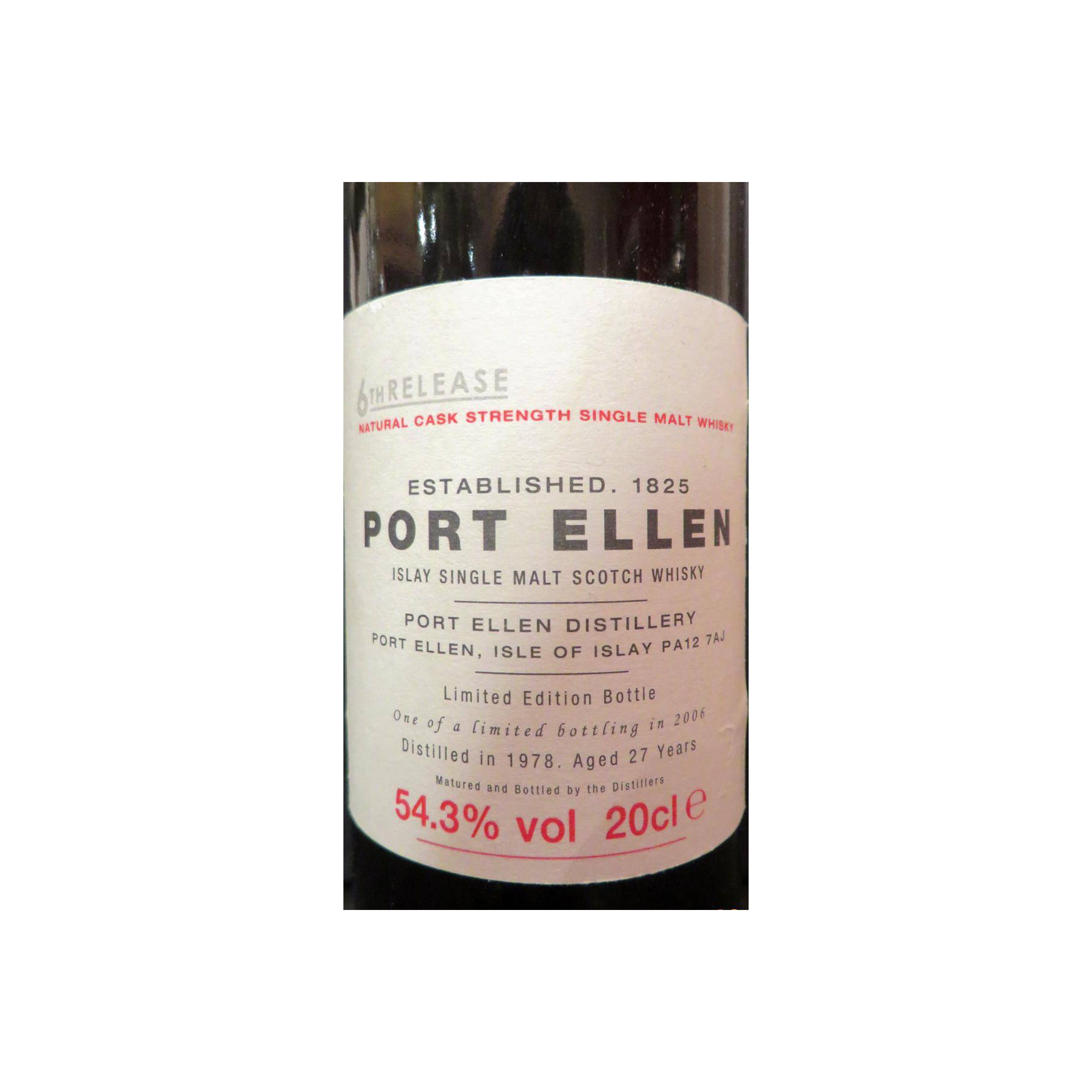 Port Ellen 1978 27 Years Single Malt Whisky 2