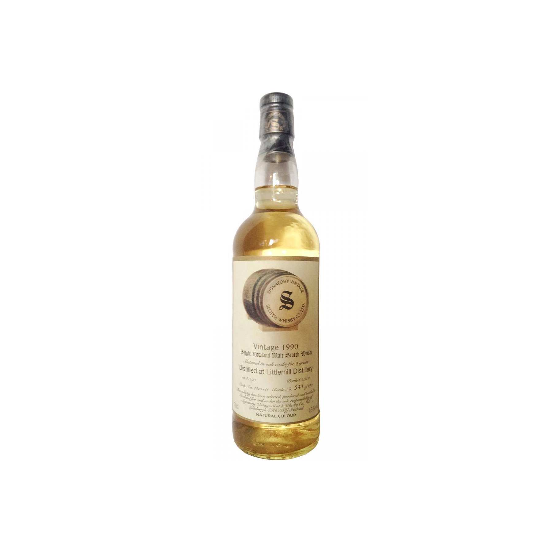 Littlemill Vintage Collection 1990 9 Years Single Malt Whisky