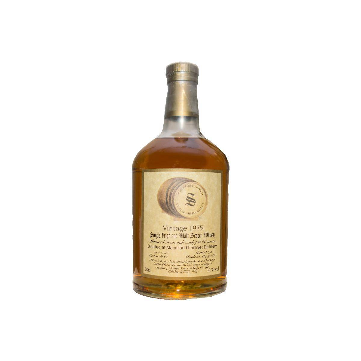 The Macallan Vintage Collection - Dumpy 1975 20 Years Single Malt Whisky