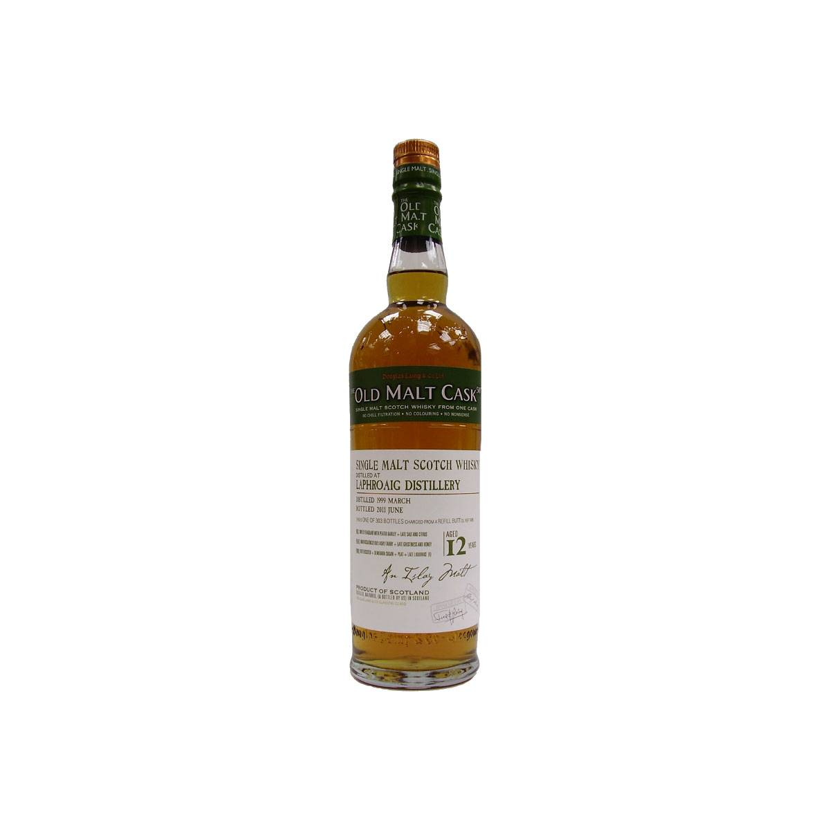 Laphroaig Old Malt Cask 1999 12 Years Single Malt Whisky